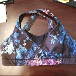 Lululemon pop petal sports bra sz 10